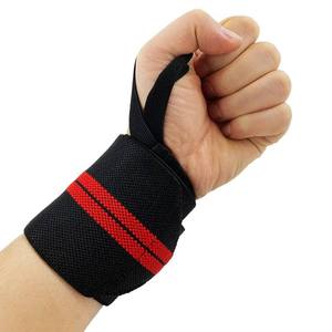 Réglable Élastique Compression <span class=keywords><strong>Sport</strong></span> Gym Peser Levage Formation Bracelet Bandage Support Haltérophilie Poignet Wraps Sangle - Product Image 2