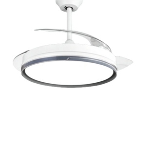 High-End Invisible Fan <b>Light</b> with 3 Blades LED BLDC Motor Dimmable Remote Control Modern Design for Bedroom <b>Pendant</b> Lighting - Product Image 2