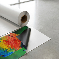 Rouleau de bannière en vinyle PVC frontlit 440 g/m² de 3,2 m de large, matériau vierge pour affiches publicitaires à solvant écologique, vente en gros fabricant
