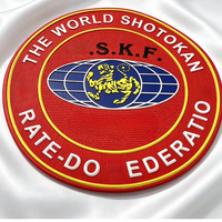 Patch en TPU gaufré durable et écologique OEM, logos de marque personnalisés pour vêtements de travail, sacs à dos, équipements de plein air