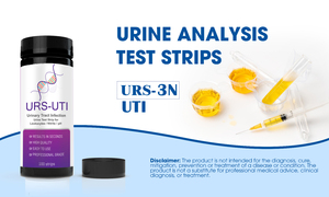 <span class=keywords><strong>Bandelettes</strong></span> de test d'urine en plastique réactif à usage domestique manuel 3 paramètres Appareil d'examen de l'acuité visuelle pour les infections <span class=keywords><strong>urinaires</strong></span> - Product Image 3