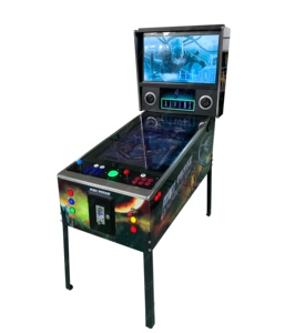 Máquina de pinball de <span class=keywords><strong>juego</strong></span> Flipper Premium de 43 pulgadas y 60Hz, máquina de pinball virtual que funciona con monedas con panel de joystick y trackball - Product Image 2