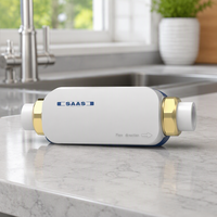 Alternative au déminéraliseur sans sel BriskSpring, inhibiteur de calcaire pour toute la maison, protection contre le calcaire pour eau dure, usage domestique