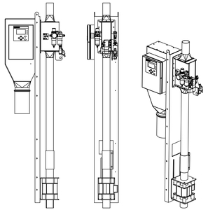 เครื่องแยกโลหะแบบลมสำหรับท่อส่งลมสำหรับวัสดุเม็ดและอนุภาค - Product Image 3