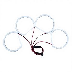 Lampe au xénon blanche DAO LED anneaux Halo LED lumière yeux d'ange pour BMW E36 <span class=keywords><strong>E46</strong></span> série 3 E39 série 5 E38 série 7 phare Led - Product Image 3