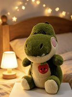 Jouet en peluche personnalisable en forme de dinosaure de dessin animé, sucette, en coton PP, couleurs variées, 11-30 cm, jouet pour enfants, garçons et filles