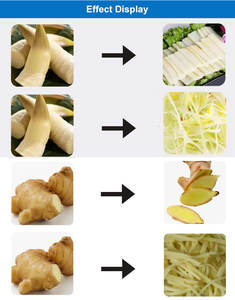 Broyeur industriel en bambou, gingembre, ail, <span class=keywords><strong>julienne</strong></span>, découpeuse pour usine de transformation de fruits, moulin à farine, moteur, composant central - Product Image 3