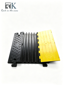 Rampe de protection de câbles en caoutchouc à 2/3/4/5 voies, longue durée de vie, antidérapante - Product Image 1