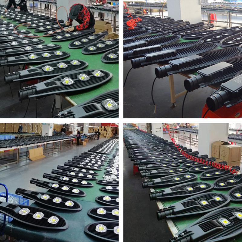 High Quality Aluminum 50W 100W 150W 200W Street Light Outdoor Road Lamps Ip65 Waterproof Cobra Cob Led Street Light · image 6