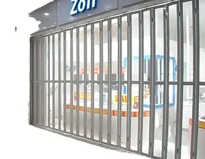 Polycarbonate Điện Hoạt Động Bên Mở Gấp Cửa