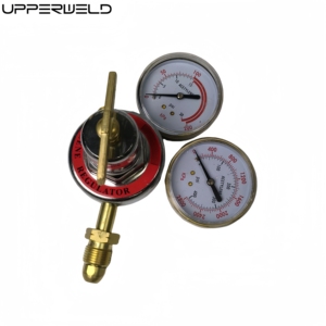 Sortie d'acétylène UPPER Régulateur de gaz <span class=keywords><strong>Propane</strong></span> réducteur de pression jauge de réduction de gaz régulateur à <span class=keywords><strong>double</strong></span> tête - Product Image 3