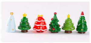 Home Decoration Desk Table Top 3D Diy <strong>Snow</strong> <strong>Ball</strong> Mini Tree Miniature Ornament Xmas Decoration Trees Resin Christmas Figurine Toy - Product Image 6