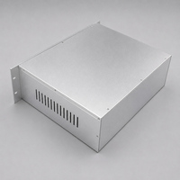 Chasis de Metal para Servidor de Rack de 19 Pulgadas, 3U, con Recubrimiento de Polvo Anodizado, Directo de Fábrica, para Tarjetas Euro