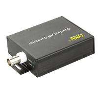 10/100M Ethernet sur Coaxial COE Convertisseur avec 1x Port BNC et 1x Port Ethernet BNC 485 Coaxial à Rj45