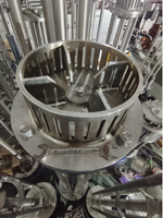 Machine de mélange et d'émulsification de cosmétiques de grande capacité