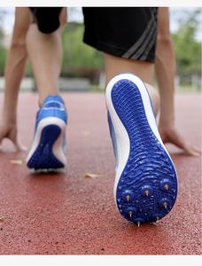 Chaussures de course à <span class=keywords><strong>pointes</strong></span> personnalisées pour athlètes professionnels, chaussures de course sur piste et sur terrain, chaussures de sprint et de suivi - Product Image 6