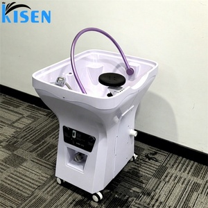 Équipement de spa capillaire Kisen Salon Bowl, lavabo pour le lavage des cheveux, luminothérapie, portable, sans plomberie, Zen-flow Arch, facile à utiliser - Product Image 1