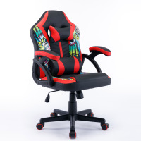 Chaise de jeu ergonomique pivotante en cuir PVC robuste pour PC, personnalisable OEM