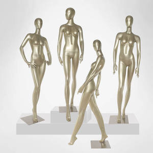 Mannequin doré, noir, blanc, nouveau modèle, corps entier, Mannequin <span class=keywords><strong>sexy</strong></span>, Mannequin femme debout pour l'affichage - Product Image 2