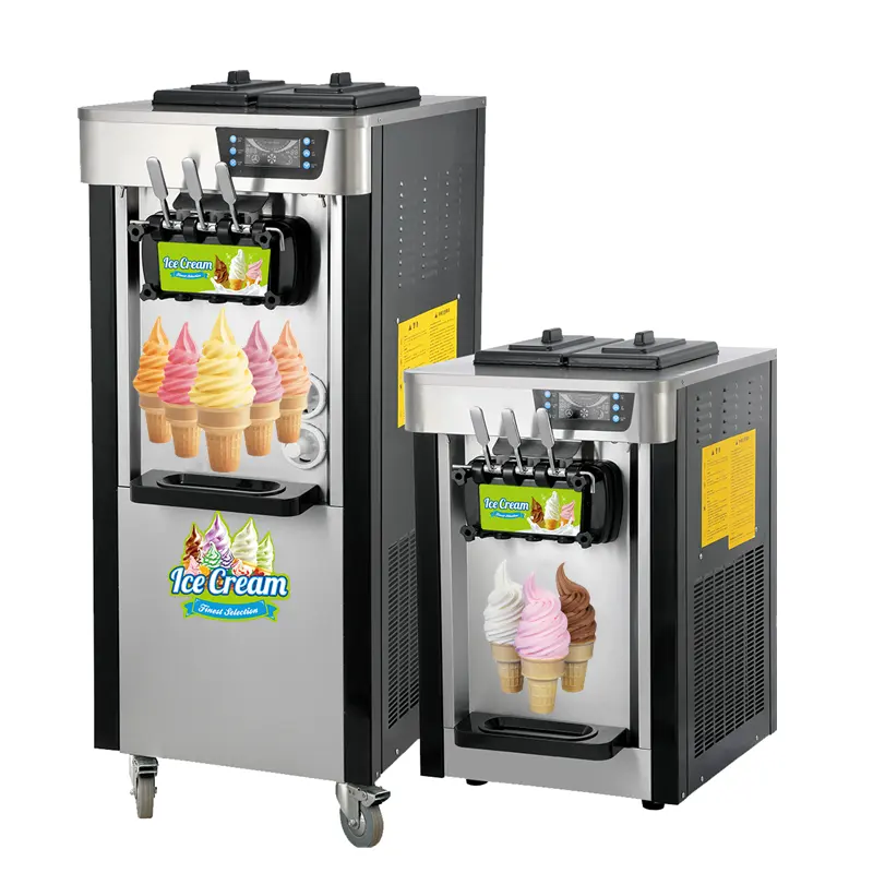 Precio de maquinas de para de una para hacer her heladeria artesanal gelato helados automatica barquillas automaano automatica