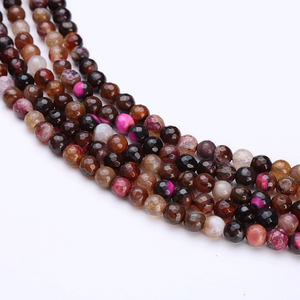 Vente en gros de 2044 perles de pierres précieuses en vrac, pierres de lune arc-en-ciel naturelles, agate bleue et minéraux polis, 3 mm/8 mm de hauteur, différentes couleurs - Product Image 3