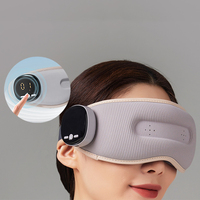 Nouveauté, masseur oculaire électrique intelligent, compresse chaude, Masajeador De Ojos