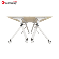 Großhandel Hochwertige Great way QM-22 hohe Gewichts kapazität Wand Schreibtisch Craft Cabinet Storage mit faltbarem Schreibtisch