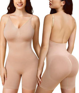 <b>Body</b> <b>Shaper</b> High Compression Wire Free Seamless Curvy Figure Undergarment Shapewear Bodysuit for <b>All</b> Day <b>Body</b> Contouring - Product Image 4