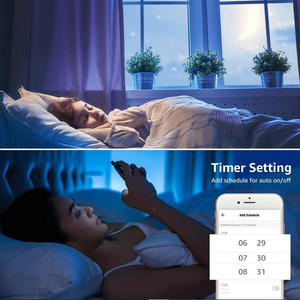 Tiras de luces <span class=keywords><strong>LED</strong></span> de 10 metros con 24 teclas + controlador <span class=keywords><strong>WiFi</strong></span>, Kit de tiras <span class=keywords><strong>LED</strong></span> con aplicación inteligente <span class=keywords><strong>RGB</strong></span> Flexible IP65 - Product Image 5