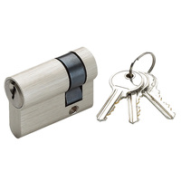Cylindre de serrure de porte modèle européen de haute qualité serrure de porte à mortaise cylindre en laiton clé principale serrure à cylindre