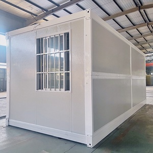 Offre Spéciale : <span class=keywords><strong>Maison</strong></span> Conteneur Modulaire Pliable en Acier Galvanisé de 20 Pieds, Préfabriquée et Personnalisable, avec Cuisine et Salle de Bain, Prête <span class=keywords><strong>à</strong></span> l'Occasion - Product Image 2