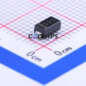 Diode S2G SMA(DO-214AC) neuve d'origine, diode à usage général, fournisseur de composants électroniques en gros et service BOM - Product Image 1