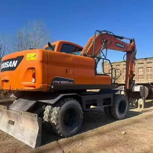 À vendre : Excavatrice sur pneus d'occasion de haute qualité Doosan DX150W-9C à prix réduit - Product Image 1