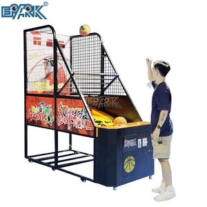Personalizado moneda hecho en China EPARK atletismo padres-niños habitación Arcade máquina <span class=keywords><strong>de</strong></span> baloncesto - Product Image 6