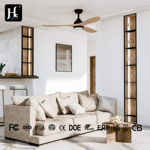 Modern 42/60/70 inch DC motor <b>ceiling</b> fan with lightweight solid wood blades, household 6-speed <b>remote</b> <b>control</b> - Product Image 3