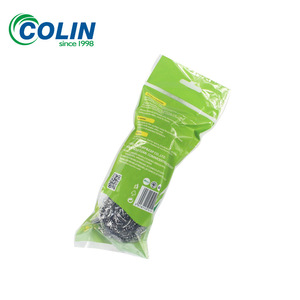 Lot de 3 éponges à récurer en acier inoxydable de 18 g pour casseroles, poêles, vaisselle et nettoyage ; en acier inoxydable 410. - Product Image 4