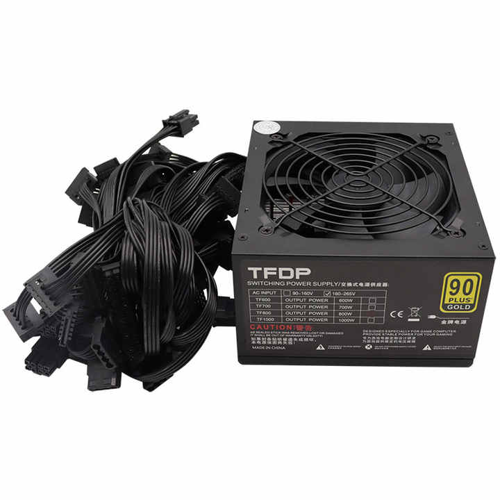 Segotep 650W Gold Power Supply – 80+ Gold, Silent 120mm Fan, Non-Modular ATX PSU For Gaming Rigs