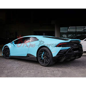 Faldones Laterales de Fibra de Carbono Estilo Huracán a <span class=keywords><strong>NoVi</strong></span> para Lamborghini Huracán LP580, LP610, EVO, EVO RWD y Tecnica 2014-2025 - Product Image 3