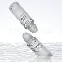Botol Kaca Roll-on Transparan Buram 10ml Grosir, Botol Parfum Mini, Botol Esensial untuk Kemasan Kosmetik