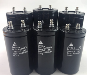 Aluminum Electrolytic Inverter capacitor EPCOS 500V 18000UF 75*115MM High-<strong>voltage</strong> <strong>Variable</strong> <strong>Frequency</strong> - Product Image 4