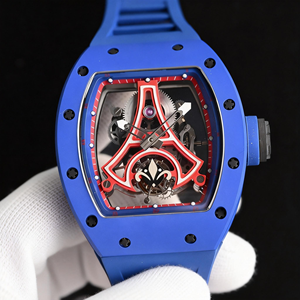 <span class=keywords><strong>Orologio</strong></span> <span class=keywords><strong>da</strong></span> Uomo Edizione Limitata <span class=keywords><strong>da</strong></span> <span class=keywords><strong>Collezione</strong></span>, in Ceramica, Meccanico Autentico, con Tourbillon Blu Torre Eiffel, Automatico - Product Image 1