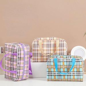 Women's Fashion Cosmetic Zipper <b>Bag</b> Wholesale Custom Logo <b>Clear</b> PVC Travel <b>Toiletry</b> Organizer Waterproof Makeup <b>Bag</b> - Product Image 1