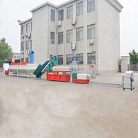 Ligne de granulateur d'extrudeuse de pelletisation à vis unique PS Machine de recyclage PP PE PA EVA Granulateurs à double étage Déchets de plastique