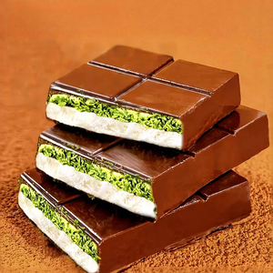 Snack Esotico Cioccolato di Dubai Zucchero Filato Dolci Personalizzati Pistacchi Sandwich Marshmallow Dolce Cioccolato di Dubai - Product Image 1