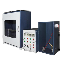 Machine d'essai de performance de combustion des matériaux non métalliques FAR25 Standard en cabine