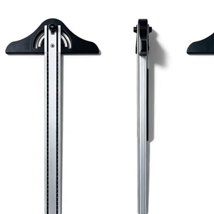 Regla Recta Metálica en Forma de T, Herramienta de Medición, Venta Caliente, Regla de Acero y Aluminio de 60 cm para una Medición Precisa - Product Image 1