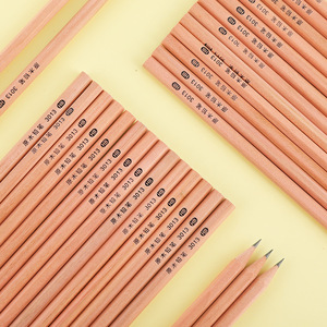 All'ingrosso prezzo personalizzato a buon mercato di lusso di legno naturale di grafica Hb matita Standard esagonale matita per studente - Product Image 5