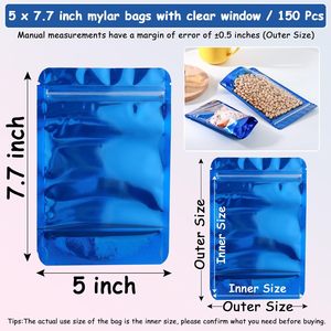 Sacs sous vide à fermeture éclair en aluminium de qualité alimentaire imprimés sur mesure pour épices et assaisonnements, vente en gros OEM/ODM - Product Image 5