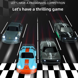 Coche de Carreras RC a Escala 1:20, Coche RC 4WD de Alta Velocidad con Luces LED, Vehículo de Control Remoto RTR, Regalo de Cumpleaños - Product Image 5