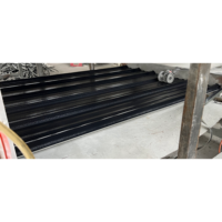 Kit de couverture de toit de conteneur maritime, ateliers et usines, dalles de plafond en PVC, plastique robuste pour toit